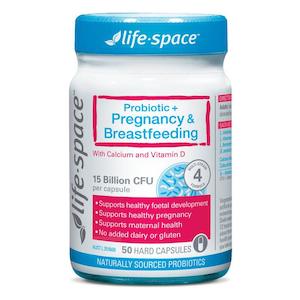 Life Space Probiotic + Pregnancy & Breastfeeding 50 Capsules