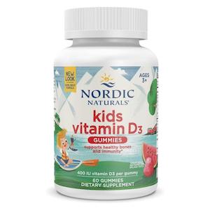 Nordic Naturals: Nordic Naturals Kids Vitamin D3 Gummies 400IU 60 Gummies