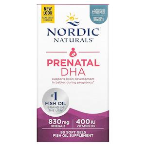 Nordic Naturals Prenatal DHA 90 Soft Gels