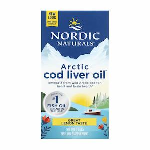 Nordic Naturals: Nordic Naturals Arctic Cod Liver Oil