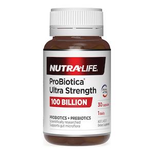 Nutra-Life Probiotica Ultra Strength 100 Billion 30 Hard Capsules