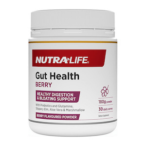 Nutra-Life Gut Health Powder 180g - Berry