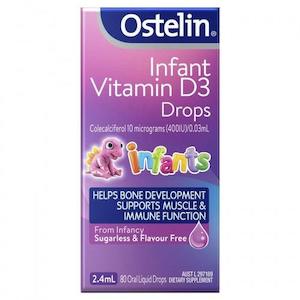 Ostelin: Ostelin Infant Vitamin D3 400IU Drops 2.4ml