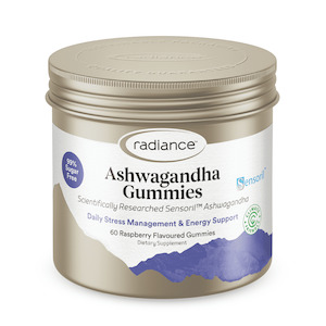 Radiance: Radiance Ashwagandha 60 Raspberry Flavoured Gummies