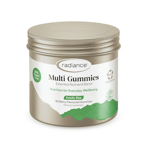 Radiance: [EXP:11/2025] Radiance Gummies Multi-Vitamin 90 Berry Flavoured Gummies