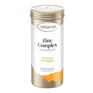 [Short Shelf Life] Radiance Zinc Complex 90 Vege Capsules
