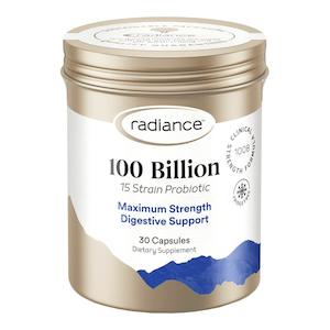 Radiance: Radiance Probiotics 100 Billion 15 Strain 30 Capsules