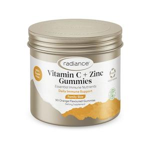 Radiance: Radiance Vitamin C + Zinc 90 Gummies