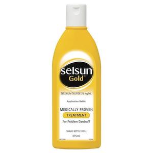 Selsun: Selsun Gold Dandruff Treatment Shampoo 375ml