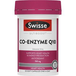 Swisse: Swisse Ultiboost Co Enzyme Q10 150mg