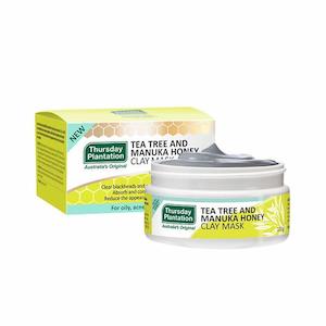 Thursday Plantation: Thursday Plantation Tea Tree Manuka Honey Clay Mask 100g