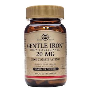 Solgar: Solgar Gentle Iron 20mg 30 Vege Capsules
