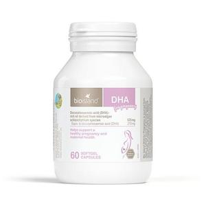 Bio Island DHA For Pregnancy 60 Softgel Capsules