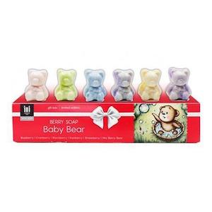 [Clearance] Ini Berry Soap Baby Bear Gift box 26g*6