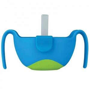 Australiamanufactured: B.Box 12m+ Bowl XL & Straw Ocean Breeze (Lg)