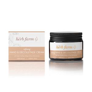 Skincare: The Herb Farm Refining Hand & Decolletage Cream 50ml