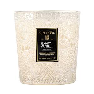 Candle: VOLUSPA Santal Vanille Classic Boxed Candle