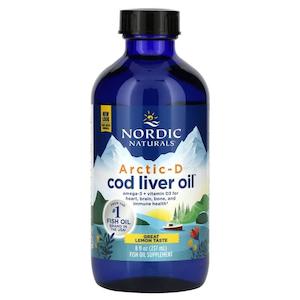 Omegaoils: Nordic Naturals Arctic-D Cod Liver Oil Lemon
