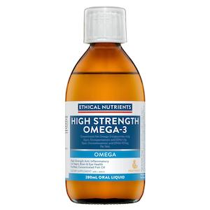Omegaoils: Ethical Nutrients Omegazorb High Strength Omega-3 Fruit Punch 280ml