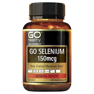 GO Healthy Go Selenium 150mcg 120 Vege Capsules