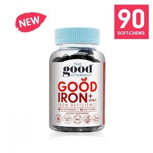 The Good Vitamin CO. Good Iron+Vita-C 90 Soft-Chews