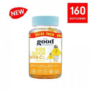 Kidandchildrenshealth: The Good Vitamin CO. Kids Good Vita-C Immunity 160 Soft-Chews