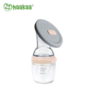 Breastfeedingfriendly: Haakaa Generation 3 160ml Silicone Breast Pump & Silicone Cap Set Nude