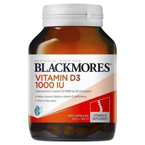 Blackmores: Blackmores Vitamin D3 1000IU
