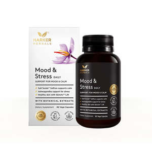 Harker Herbals: Harker Herbals Mood & Stress 60 Vege Capsules