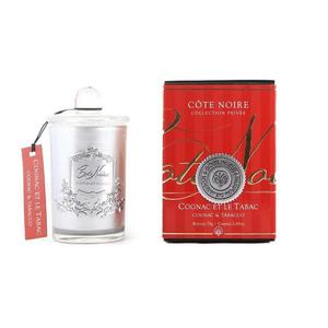 Cote Noire 75g Soy Blend Candle - Cognac & Tobacco - Silver - GMS07524