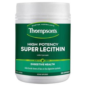 Thompson's Super Lecithin 200 Capsules
