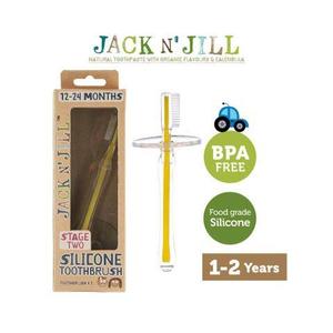 Oralcare: Jack N' Jill Stage 2 Silicone Toothbrush 12-24 Months - Single Pack