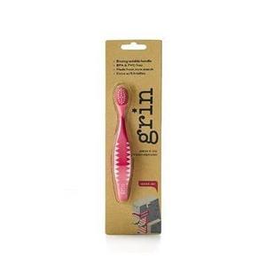 Oralcare: Grin Kids Biodegradable Toothbrush - Pink