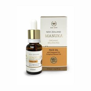 Beauty: Bee Kiwi New Zealand Organic Balancing Manuka Face Oil 20ml