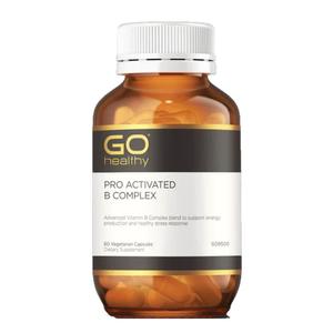 GO Healthy Pro Activated B Complex 60 Vege Capsules