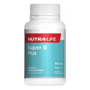 Vitaminb: Nutra-Life Super B Plus 60 Capsules