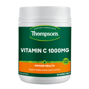 Vitaminc: Thompson's Vitamin C 1000mg 150 Chewable Tablets