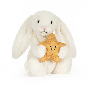 Jellycat: Jellycat Cream Bunny with Star