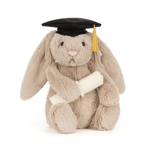 Jellycat: Jellycat Bashful Bunny Graduation Outfit