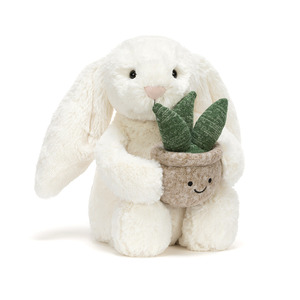 Jellycat: Jellycat Cream Bunny with Plant