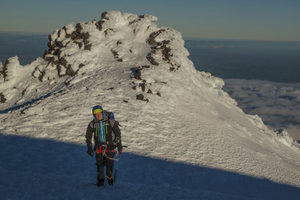 Mt Taranaki 2014 - 04 - Occasional Climber