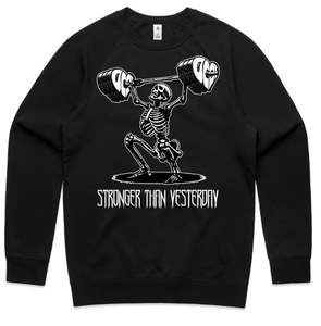 Ocdc Clothing: Stronger Than Yesterday Crewneck