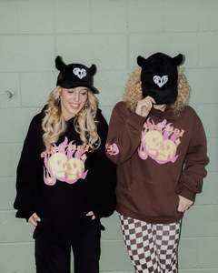 Ocdc Clothing: Horns Logo Trucker Cap