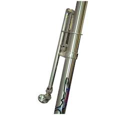 Reelax Base Maxi 2000 Outrigger Bases Stainless Steel (Pair)