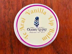 Ocean Gypsy Skin Body Care: Ocean Gypsy Lipbalm Te Arai Vanilla