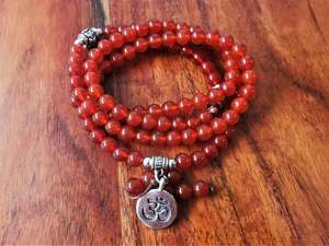Ocean Gypsy Fashion Jewellery: Carnelian Mala Beads