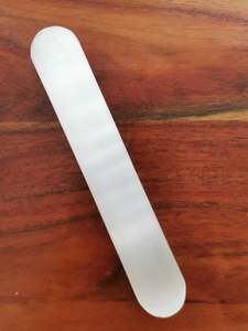 Spiritual All: Cyclinder Selenite Wand - cleanse your aura & spaces