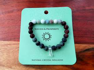 Spiritual All: Success & Prosperity Crystal Bracelet