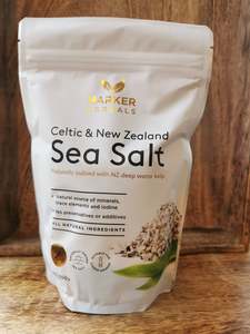 Womens Wellbeing: Celtic & New Zealand Sea Salt 500g