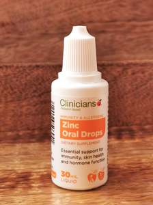 Womens Wellbeing: Zinc Oral Drops by Clinicians